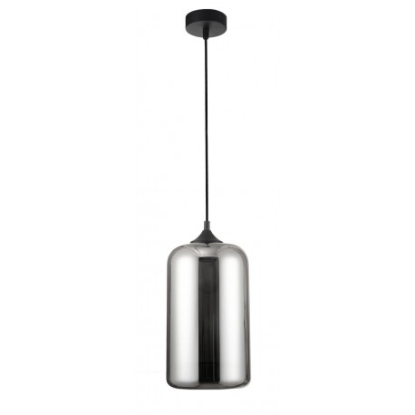 Luces Exclusivas CANTOS Wisząca 1xE27 LED czarny/chrom LE41942