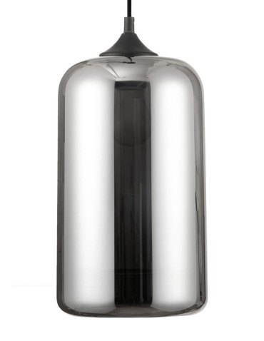 Luces Exclusivas CANTOS Pendant 1xE27 LED black/chrome LE41942 - product 2