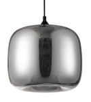 Pendant lamps - Luces Exclusivas CANTOS Pendant 1xE27 LED black/chrome LE41943 - product 2