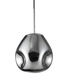 Pendant lamps - Luces Exclusivas CARMEN Pendant 1xE27 LED chrome LE41949 - product 2