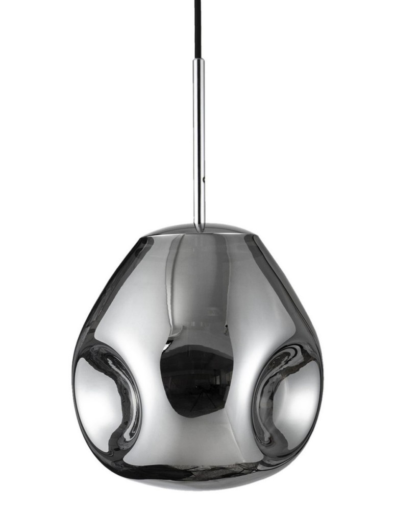 Pendant lamps - Luces Exclusivas CARMEN Pendant 1xE27 LED chrome LE41949 - product kolory-swiatla.pl 2