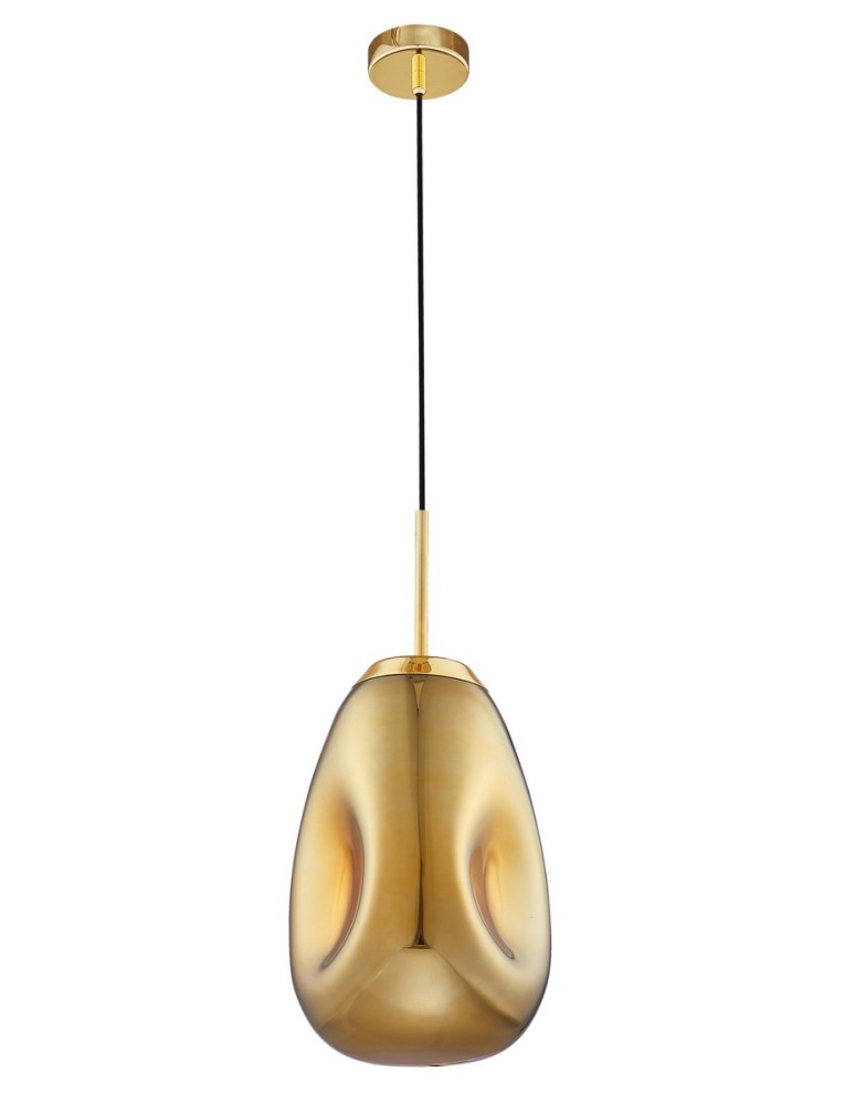 Pendant lamps - Luces Exclusivas CARMEN Pendant 1xE27 LED gold LE41950 - product kolory-swiatla.pl 1
