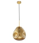Pendant lamps - Luces Exclusivas CARMEN Pendant 1xE27 LED gold LE41951 - product 1