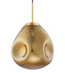 Pendant lamps - Luces Exclusivas CARMEN Pendant 1xE27 LED gold LE41951 - product 2