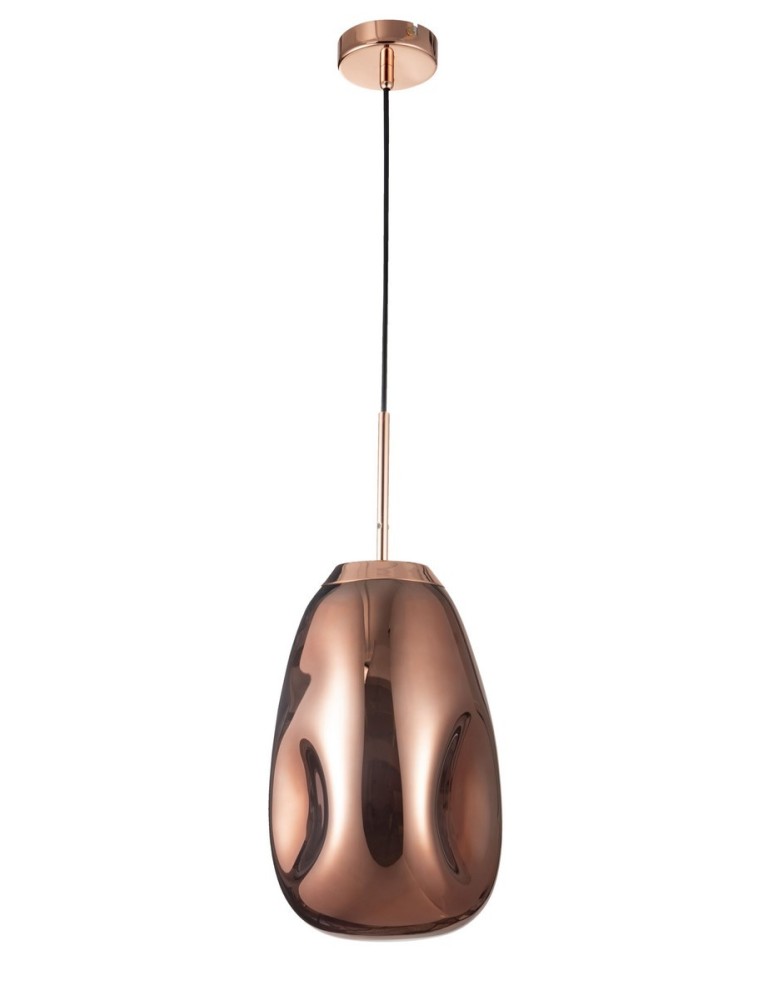 Pendant lamps - Luces Exclusivas CARMEN Pendant 1xE27 LED copper LE41952 - product kolory-swiatla.pl 1