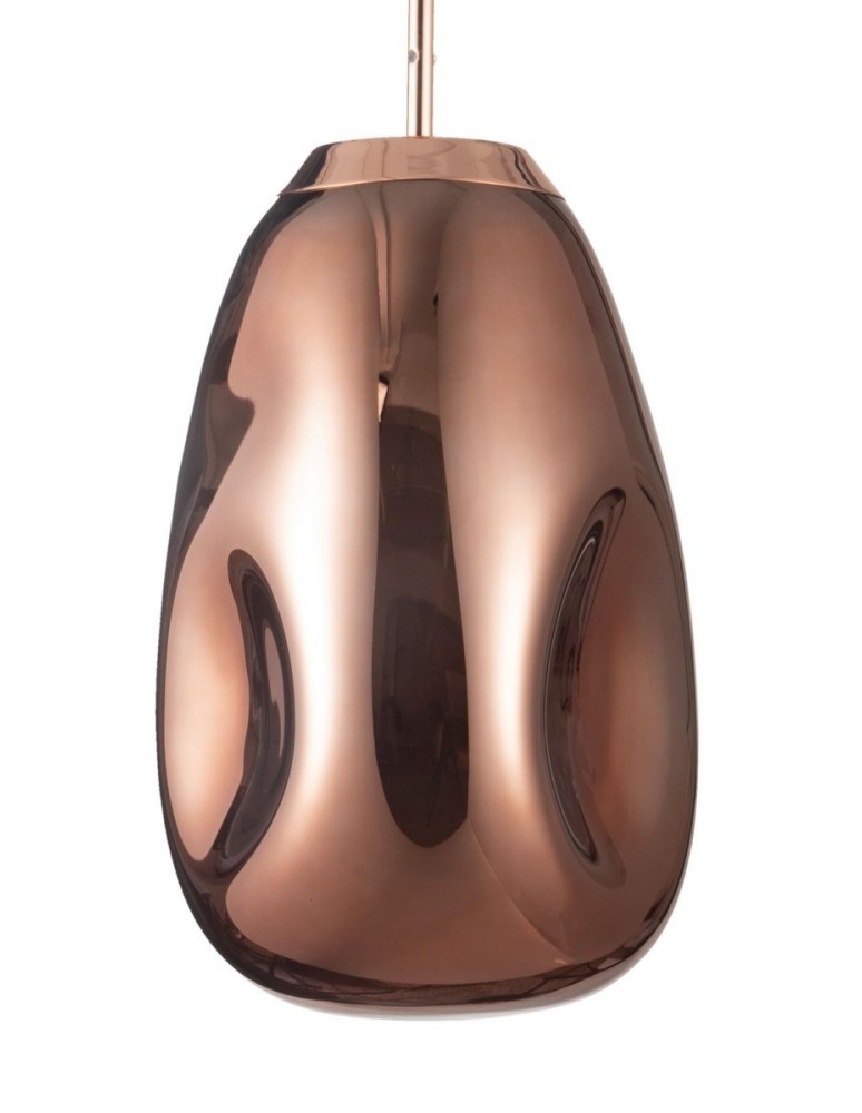 Pendant lamps - Luces Exclusivas CARMEN Pendant 1xE27 LED copper LE41952 - product kolory-swiatla.pl 2
