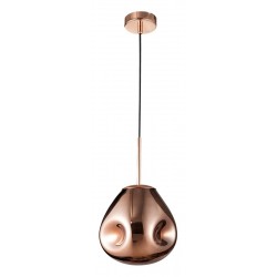 Luces Exclusivas CARMEN Wisząca 1xE27 LED miedziany LE41953