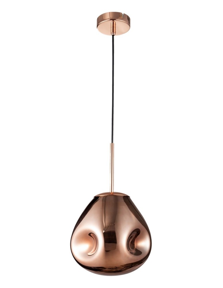 Pendant lamps - Luces Exclusivas CARMEN Pendant 1xE27 LED copper LE41953 - product kolory-swiatla.pl 1