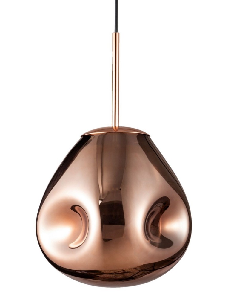 Pendant lamps - Luces Exclusivas CARMEN Pendant 1xE27 LED copper LE41953 - product kolory-swiatla.pl 2