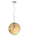 Luces Exclusivas CARORA Pendant 1xE27 LED chrome/champagne LE41954