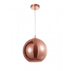 Luces Exclusivas CASTRO Wisząca 1xE27 LED miedziany LE41957