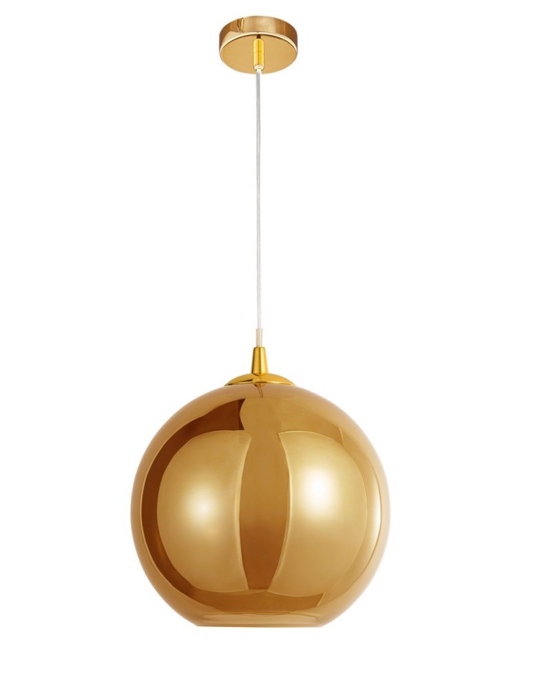 Pendant lamps - Luces Exclusivas CASTRO Pendant 1xE27 LED gold LE41958 - product kolory-swiatla.pl 1