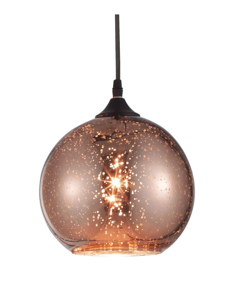 Pendant lamps - Luces Exclusivas CEPEDA Pendant 1xE27 LED copper LE41961 - product kolory-swiatla.pl 2