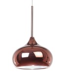 Lampy wiszące - Luces Exclusivas CHACAO Wisząca 1xE27 LED czerwone złoto LE41965 - produkt 2