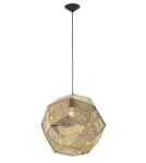 Pendant lamps - Luces Exclusivas CONCON Pendant 1xE27 LED gold LE41973 - product 1