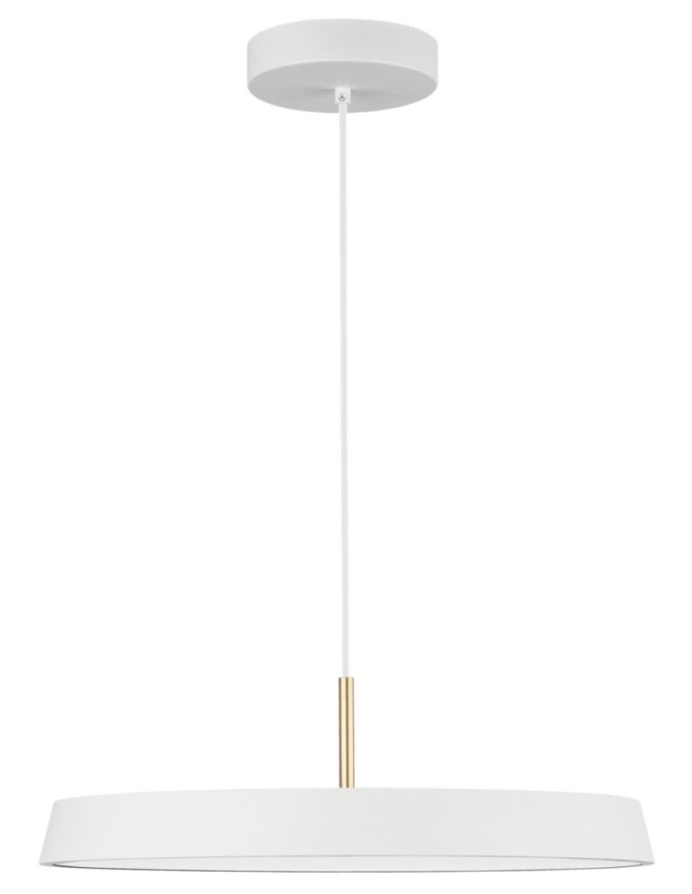 LED pendant lamps - Luces Exclusivas CORUNA Pendant LED 41W 2693lm 3000K white mat LE41976 - product kolory-swiatla.pl 1