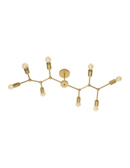 Luces Exclusivas CUMANA Sufitowa 8xE27 LED mosiądz LE41985