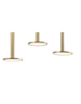 Luces Exclusivas ESQUEL Pendant LED 53W 1967lm 3000K gold LE41993 - product 2