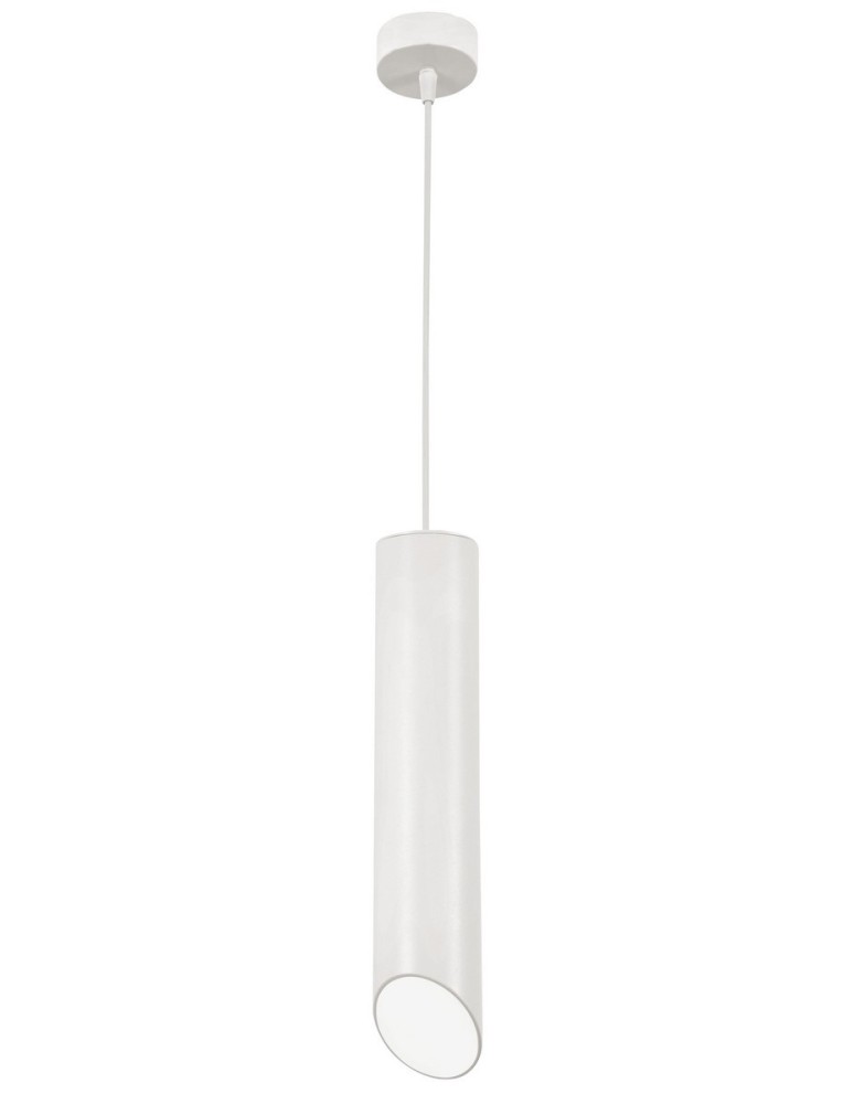 Pendant lamps - Luces Exclusivas GARZON Pendant 1xGU10 LED white mat LE42006 - product kolory-swiatla.pl 1