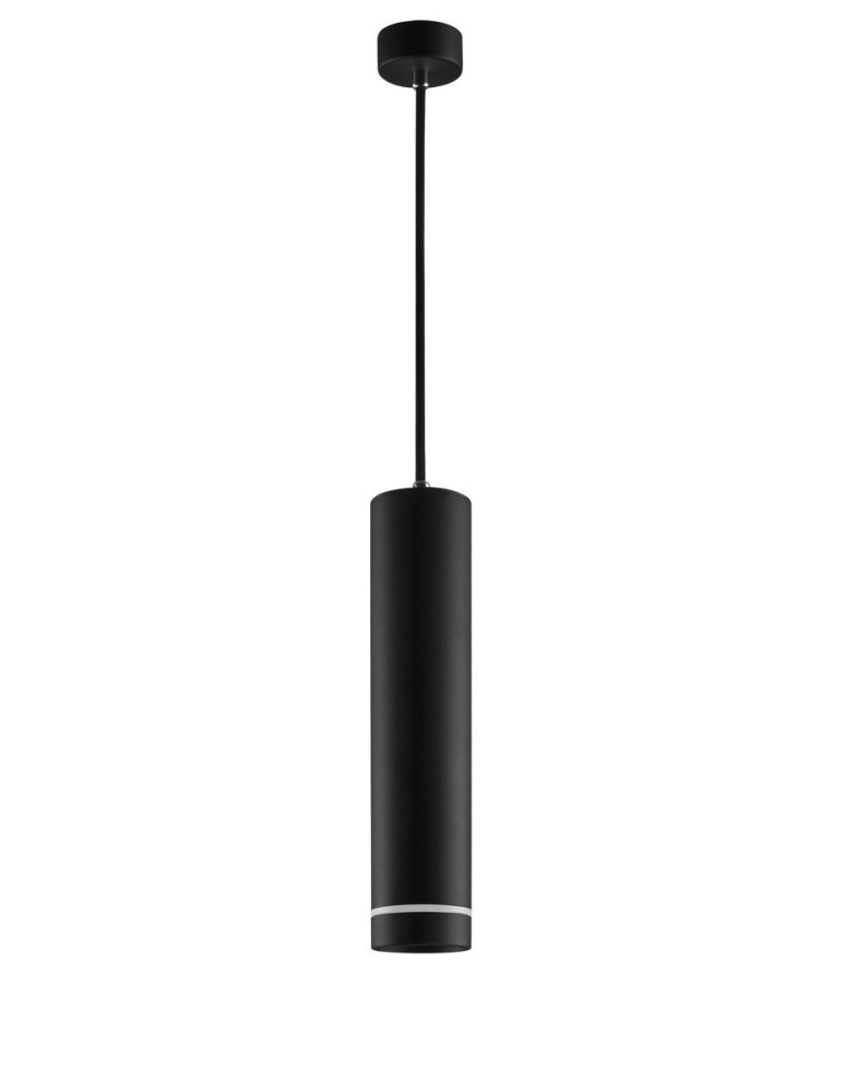 Pendant lamps - Luces Exclusivas GETAFE Pendant 1xGU10 LED black LE42007 - product kolory-swiatla.pl 1