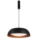 LED pendant lamps - Luces Exclusivas GIRONA Pendant LED 40W 2400lm 3000K black/copper LE42009 - product 1