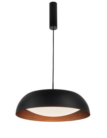 Luces Exclusivas GIRONA Pendant LED 40W 2400lm 3000K black/copper LE42009
