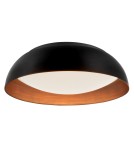Modern ceiling lamps - Luces Exclusivas GIRONA LED ceiling 40W 2400lm 3000K black/copper LE42010 - product 1