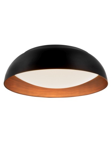 Luces Exclusivas GIRONA LED ceiling 40W 2400lm 3000K black/copper LE42010