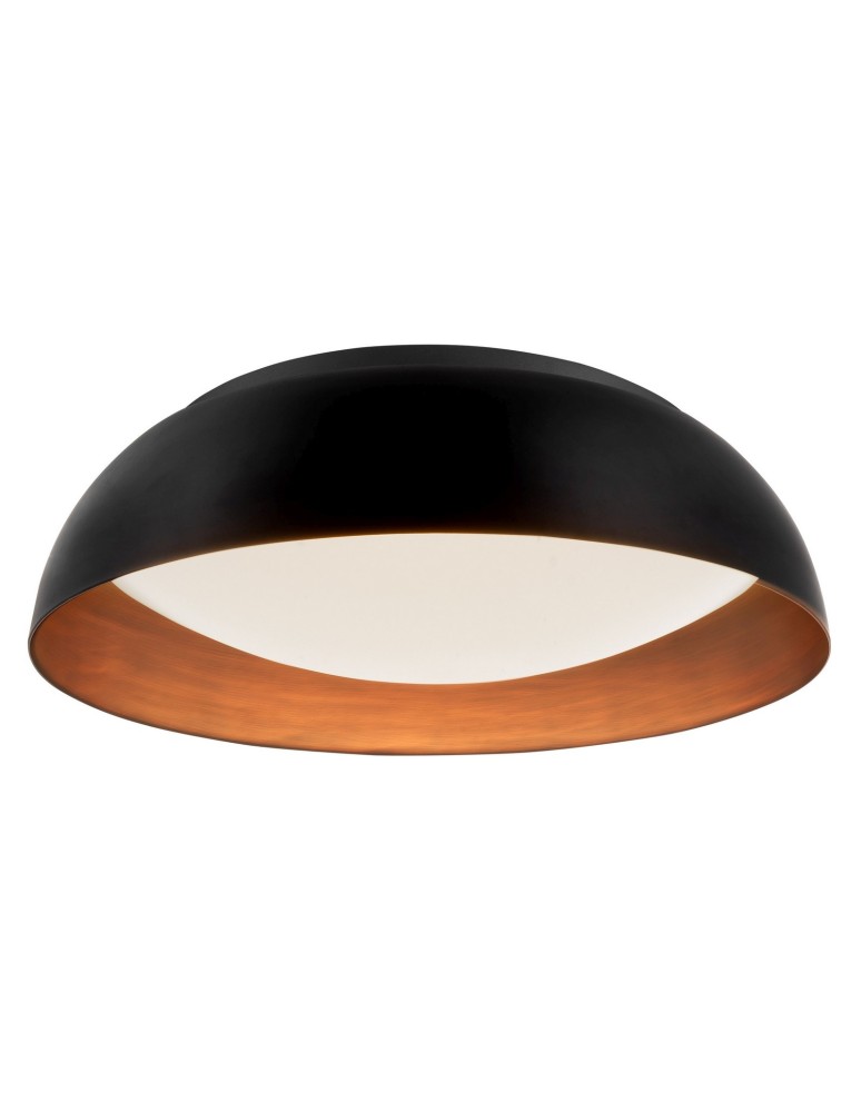 Modern ceiling lamps - Luces Exclusivas GIRONA LED ceiling 40W 2400lm 3000K black/copper LE42010 - product kolory-swiatla.pl 1
