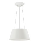 Pendant lamps with lampshade - Luces Exclusivas GRANDE Pendant LED 33W 1680lm 3000K white mat LE42012 - product 1