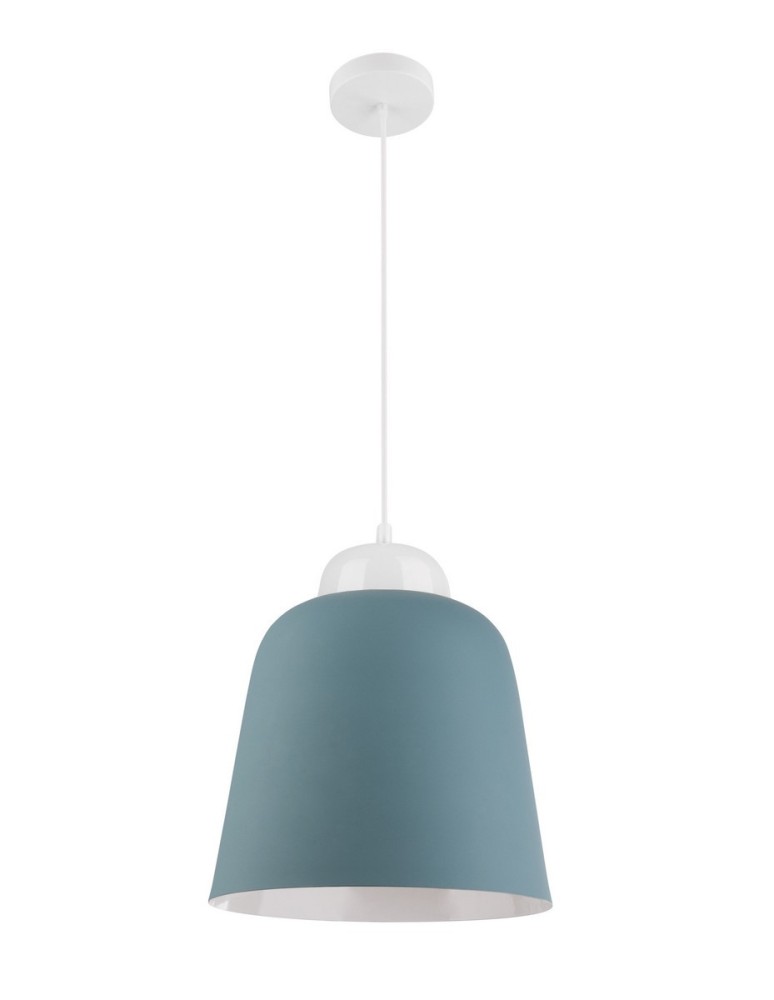 Blue pendant lamps - Luces Exclusivas GUAIRA Pendant 1xE27 LED blue LE42018 - product kolory-swiatla.pl 1
