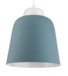 Blue pendant lamps - Luces Exclusivas GUAIRA Pendant 1xE27 LED blue LE42018 - product 2