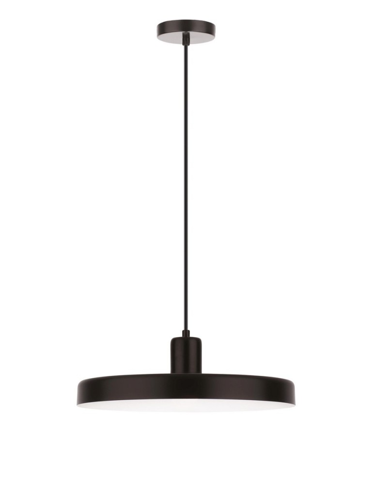 Lampy wiszące - Luces Exclusivas GUANTA Wisząca 1xE27 LED czarny mat LE42020 - produkt kolory-swiatla.pl 1