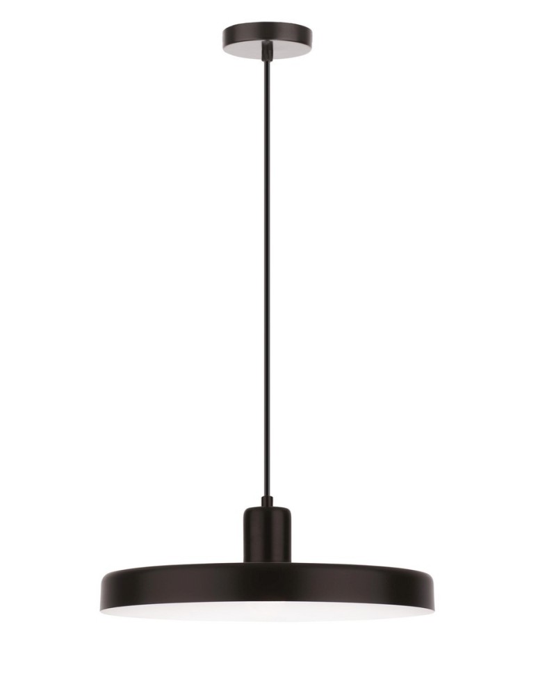 Pendant lamps - Luces Exclusivas GUANTA Pendant 1xE27 LED matte black LE42021 - product kolory-swiatla.pl 1