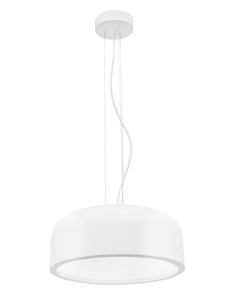 Pendant lamps - Luces Exclusivas GUIGUE Pendant 2xE27 LED white LE42031 - product kolory-swiatla.pl 1