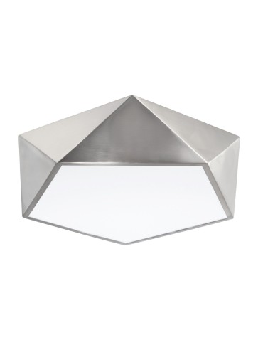 Luces Exclusivas HUESCA Ceiling 4xE27 LED satin nickel LE42055