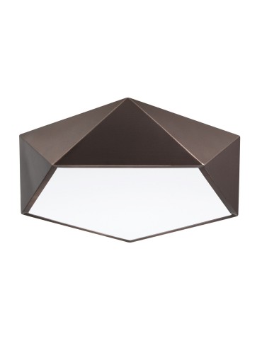 Luces Exclusivas HUESCA Ceiling 4xE27 LED brown LE42058