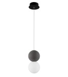 Pendant lamps - Luces Exclusivas IBAGUE Pendant 1xG9 LED grey/white LE42062 - product 1