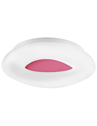 Luces Exclusivas JARDIN LED ceiling 38W 2280lm 3000K white/pink LE42076.