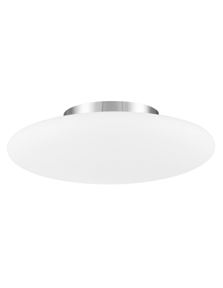 Modern ceiling lamps - Luces Exclusivas LIBANO Ceiling 3xE27 LED white/chrome LE42078 - product kolory-swiatla.pl 1