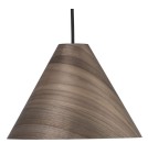 Pendant lamps - Luces Exclusivas MADRID Pendant 1xE27 LED dark walnut LE42092 - product 2