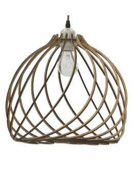 Luces Exclusivas MALAGA Wisząca 1xE27 LED naturalne drewno LE42096 - produkt 2