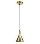 Pendant lamps - Luces Exclusivas OSORNO Pendant 1xE14 LED rust LE42117 - product 1
