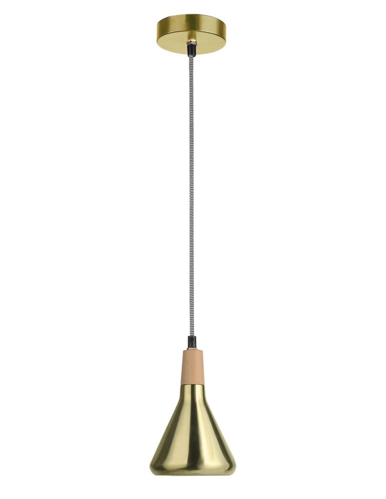 Pendant lamps - Luces Exclusivas OSORNO Pendant 1xE14 LED rust LE42117 - product kolory-swiatla.pl 1