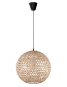 Luces Exclusivas OVIEDO Pendant 1xE27 LED natural bamboo LE42121