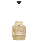 Boho pendant lamps - Luces Exclusivas PALMAS Pendant 1xE27 LED natural rattan LE42124 - product 1