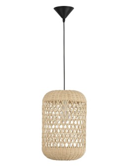 Luces Exclusivas PALMAR Pendant 1xE27 LED natural rattan LE42125
