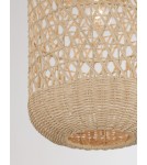 Boho pendant lamps - Luces Exclusivas PALMAR Pendant 1xE27 LED natural rattan LE42125 - product 2