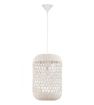 Boho pendant lamps - Luces Exclusivas PALMAR Pendant 1xE27 LED white LE42126 - product 1