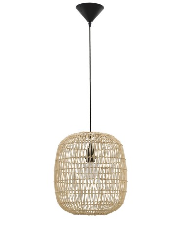 Luces Exclusivas OVIEDO Pendant 1xE27 LED natural rattan LE42128